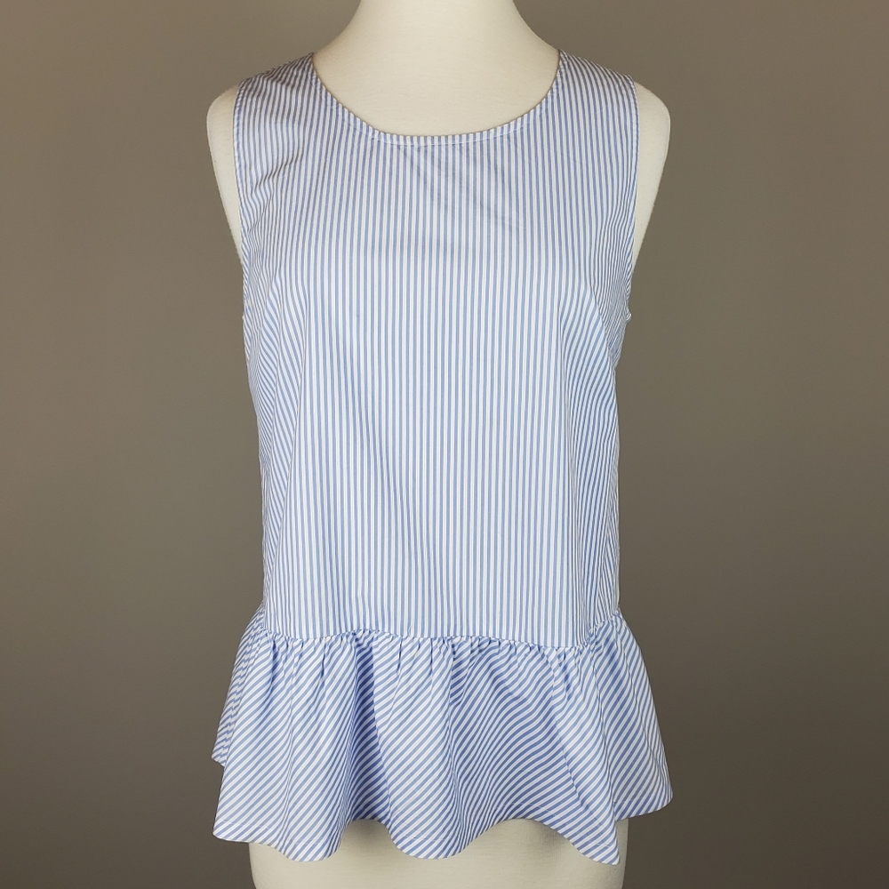 J Crew Double Tie Back Top